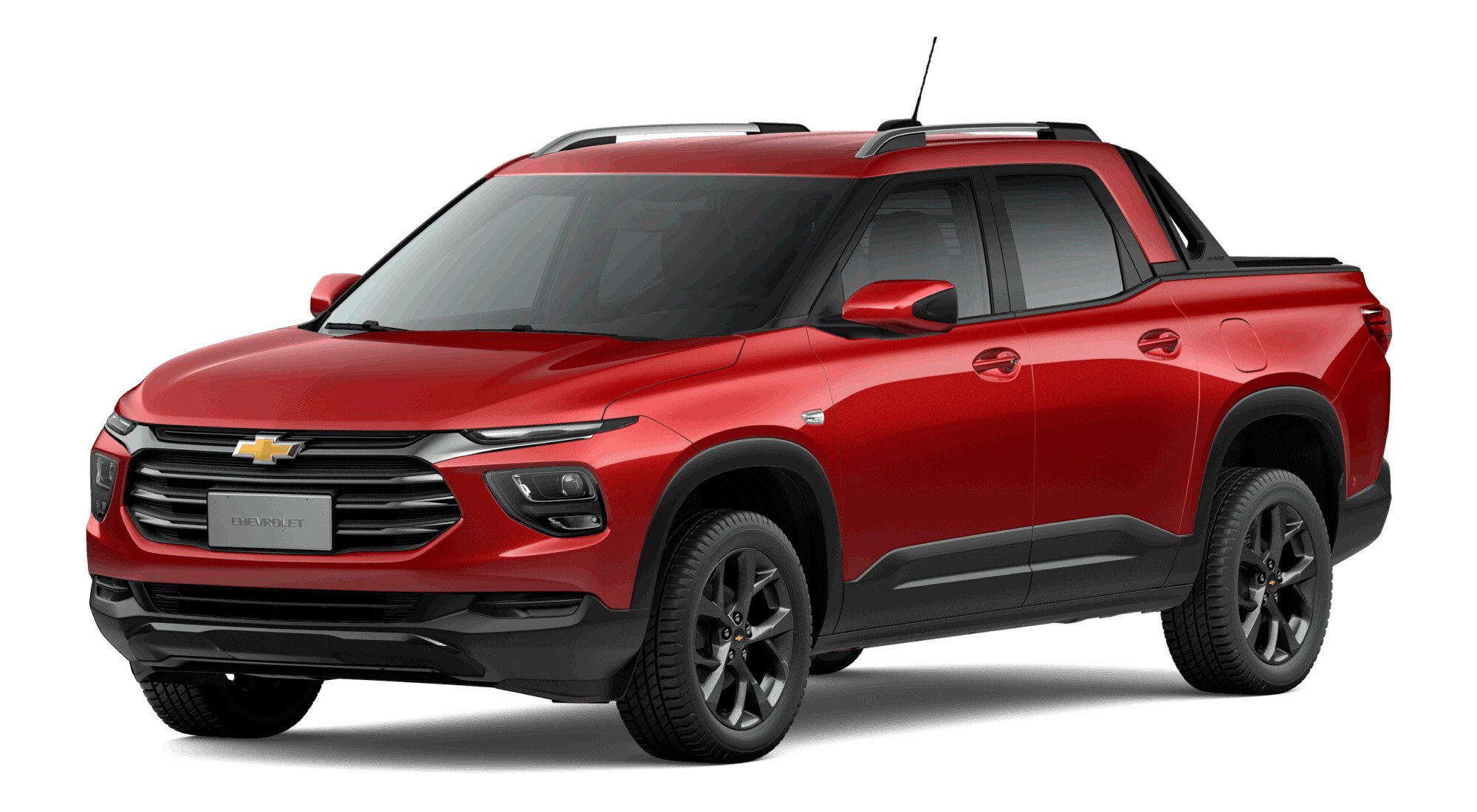 Conheça a nova Montana 2027 no modelo Premier e cor Vermelho Scarlet